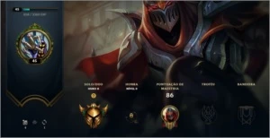 Conta de lol no platina - League of Legends