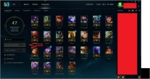 Conta de League of Legends Basica LOL