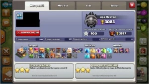 Conta Crash of Clans CV11 Avançado - Clash of Clans