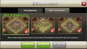 Conta Crash of Clans CV11 Avançado - Clash of Clans