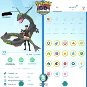 Pokémon GO -  Conta Nível 33