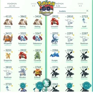 Pokémon GO -  Conta Nível 33