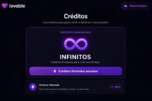 Extensão Lovable créditos infinitos - Outros