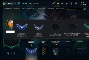 Conta diamante 4 com 25 Champs e 3 Skins + 2 Fragmentos - League of Legends LOL