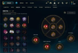 Conta diamante 4 com 25 Champs e 3 Skins + 2 Fragmentos - League of Legends LOL