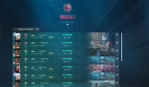 Conta Smurf Imortal Valorant