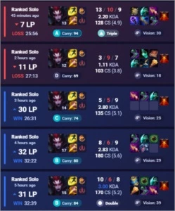 Vendo conta d2 win rate bom - League of Legends LOL