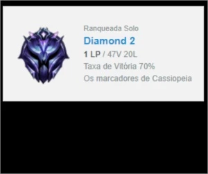 Vendo conta d2 win rate bom - League of Legends LOL