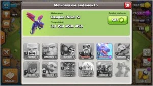 Cv9 full + casal 30. - Clash of Clans