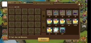Summoners Wars - Conta Global, vários NAT 5*e algumas Skins.