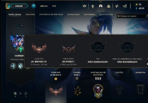 conta main kayn ferro - League of Legends LOL