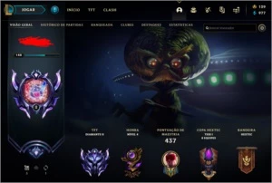 CONTA LOL - DIAMANTE 2 TFT + 291 SKINS - MESTRE S8 S9 - League of Legends