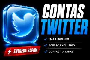 20 Contas Twiiter/X - Novas Alta Qualidade