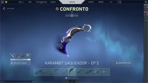 conta de valorant com muitas skins