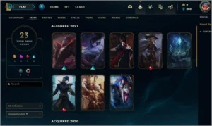 V > Atual GOLD4 MD5 com 23skins e 54champs(Plat4 na passada) - League of Legends LOL