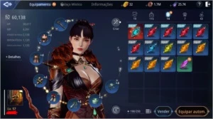 Mir4 lvl 57 60k power NA104