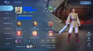 Conta Mobile Legends 370 Skins