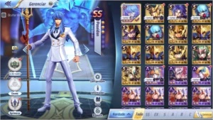 Poseidon A92 com skin - Saint Seiya Awakening SSA