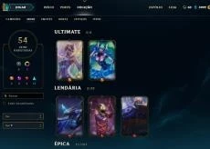 Conta diamante 2 81 Champs, 54 skins - League of Legends LOL