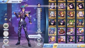 Saint seiya Awakening com mais de 3400 Gemas Avançadas SSA