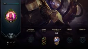 Conta unranked 12 skins - League of Legends LOL