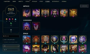 Conta League of Legends - 478 Skins LOL