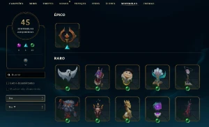 Conta League of Legends - 478 Skins LOL