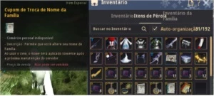 BDO SA - CONTA TOP 683 gs + TROCA de nome Família - Black Desert