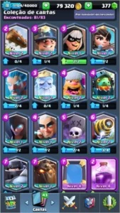 conta lvl11 com os melhores baús - Clash Royale