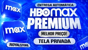 HBO Max Premium| Tela Privada | 30 Dias - Assinaturas e Premium