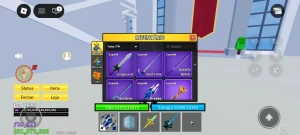 Conta de blox fruits boa, contém vários itens e frutasística - Outros