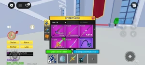 Conta de blox fruits boa, contém vários itens e frutasística - Outros