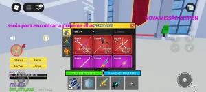 Conta de blox fruits boa, contém vários itens e frutasística - Outros