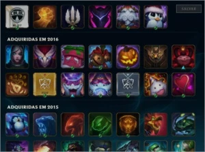 CONTA UNRANKED 149 CHAMPIONS E 223 SKINS - League of Legends LOL