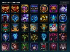 CONTA UNRANKED 149 CHAMPIONS E 223 SKINS - League of Legends LOL