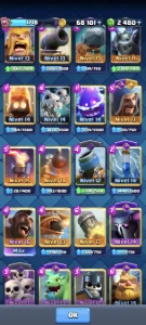Clash Royale conta top para jogar