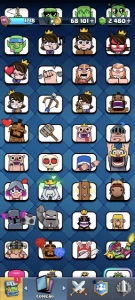 Clash Royale conta top para jogar
