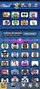 Clash Royale conta top para jogar
