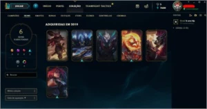Conta plat 4 smurf - League of Legends LOL