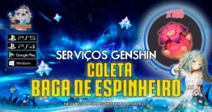 Serviços Genshin - Coleta Baga de Espinheiro (168x) - Genshin Impact