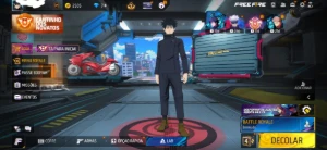 Conta Free Fire Com Conjunto Megumi Fushiguro//Entrega Auto