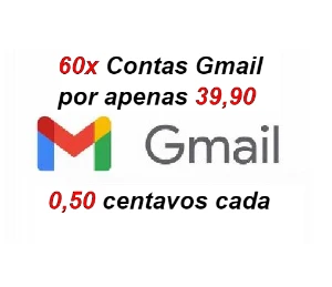 Contas Gmail - Fornecedor de e-mail Gmail - Outros