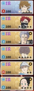 Conta Black Clover M Lvl 37 Com Varios Personagens. - Outros