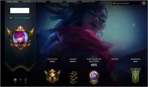 CONTA LOL (GOLD 1) - League of Legends