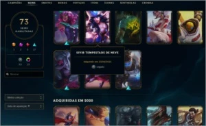 CONTA LOL (GOLD 1) - League of Legends