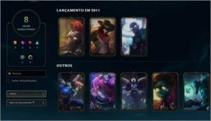 Vendo conta lol gold 1 com email - League of Legends