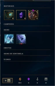 Vendo conta lol gold 1 com email - League of Legends