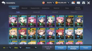 Conta Grand Chase Mobile Inicial - Outros
