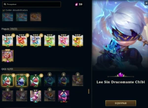 MEGA CONTA DA RIOT COM LOL,VAVA E TFT UPADOS (LOL+300 SKINS) - League of Legends