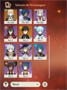 AR43, Klee, Zhongli, Jean, Túmulo do lobo - Genshin Impact